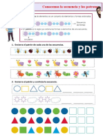 D2 A2 FICHA MAT. Conocemos La Secuencia y Los Patrones