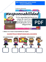 D2 A3 FICHA PS. Nos Organizamos para Asumir Responsabilidades