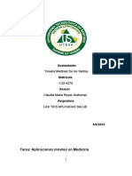 Sustentante: Yosaira Martinez de Los Santos. Matricula 1-22-4279 Asesor Claudia Maria Reyes Guitierrez Asignatura Las Tics Aplicadas Salud