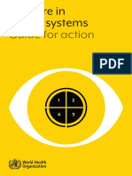 Guide For Action: Eye Care in Health Systems