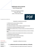 David Alvargonzález - La Clasificación de Las Ciencias - EFO156