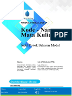 Template Modul Bahan Ajar 2021