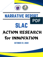 Narrative Report On Lac Session