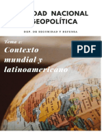 TEMA 2 - Contexto Mundial y Latinoamericano