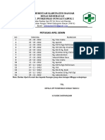 Jadwal Apel Senin Pagi