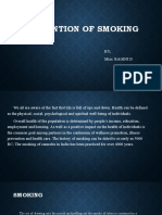 Prevention of Smoking