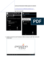 Panduan Pesonaedu Pembelajaran 2014 Versi Android (Konten Via Download)