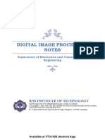 Digital Image Processing Notes: Rns Institute of Technology