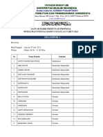 P. Daftar Kelompok Seminar Proposal Penelitian Unggulan 2023 - Organized