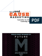 Beyond Cause Marketing 2011: Presentation Slides