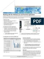 Working With The Toolbox Pro and Fluxtool Application