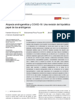 Dermatologic Therapy - 2021 - Moravvej - Androgenetic Alopecia and COVID 19 A Review of The Hypothetical Role of Androgens Es