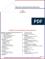 3 Expected Syllogism High Level Questions For SBI Clerk Mains