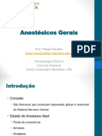 02 - Anestésicos Gerais