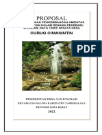 Proposal Curug Cimanintin