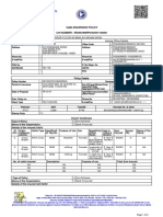 Cattle Insurance Policy UIN NUMBER - IRDAN190RP0152V01100001