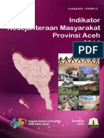 Indikator Kesejahteraan Masyarakat Aceh 2014