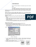 Format Penulisan Makalah