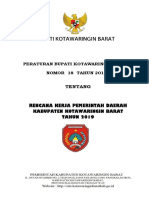RKPD Kabupaten Kotawaringin Barat 2019