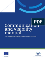 Communication and Visibility Manual MIV RO UA