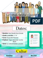 La Cultura Familiar y Escolar