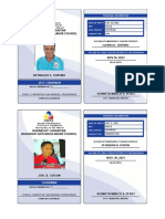 BADAC TEMPLATE Identification Card Template
