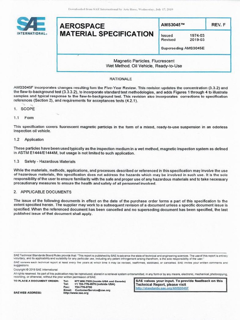 Ams 3045 - 000 | PDF