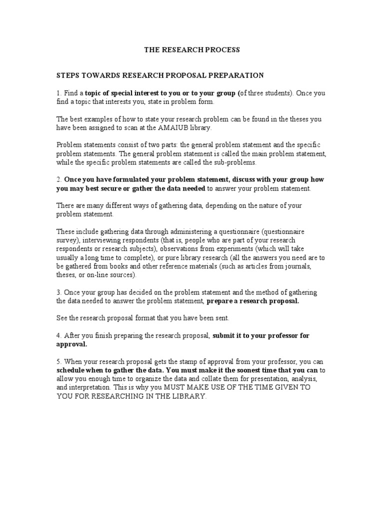 The Research Process Simplified | PDF | Thesis | Survey Methodology