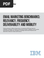 Emarketer Report Email Marketing Benchmarks Relevancy Frequency Deliverability Mobility 5