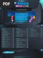 Complex Numbers I by Aakash Jee Notes