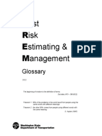 Cost Risk Estimating Management Glossary 1689121717