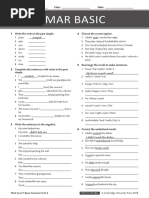 Think l1 Unit 5 Grammar Basic