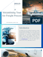 Tips For Streamlining Your Air Freight Process