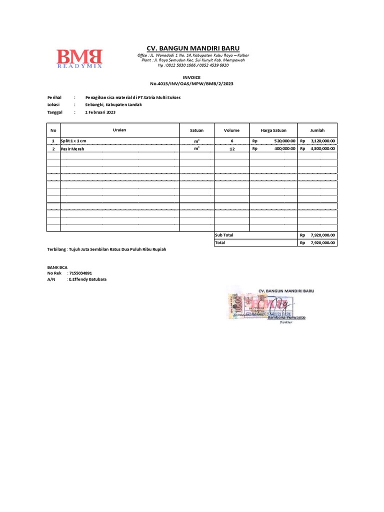 Invoice | PDF