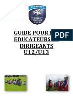 Guide de Léducateur U12 U13