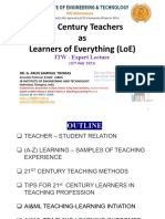 21st Century Teachers As LoE - DR - Arun - AI&ML