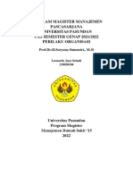 UAS-Perilaku Organisasi Makalah-MMRS-25-UNPAS-Leonardo Jaya Setiadi-218020104