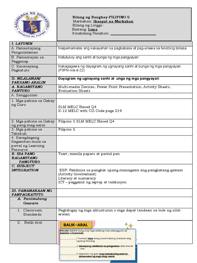 LP Filipino | PDF