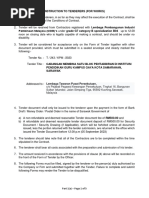 Tender Recommendation Template | PDF | Technology & Engineering