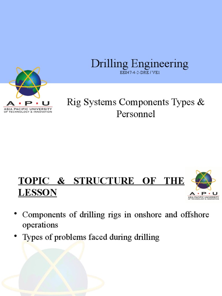 Rig Components and Systems Overview | PDF | Pump | Blowout (Well Drilling)