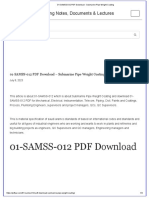 01-SAMSS-012 PDF Download - Submarine Pipe Weight Coating