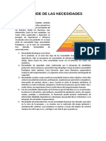 Piramide de Maslow