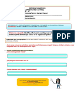 ACTIVIDADAD N°3 COMUNICACION .3ro