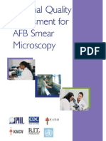 External Quality Assessment For AFB Smear Micros