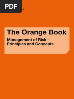 Management of Risk - Principles & Concepts