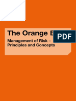 Management of Risk - Principles & Concepts