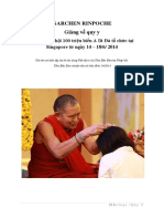 Quy y - Garchen Rinpoche - Singapore - 7-2017 - Edited