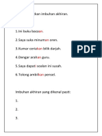 Baca Dan Bulatkan Imbuhan Akhiran