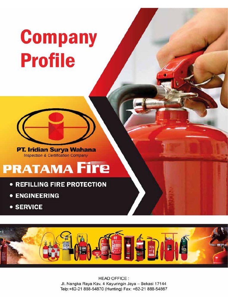 Isw Fire Safety Company Profile PDF