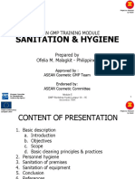 GMP ASEAN Sanitation & Hygeine